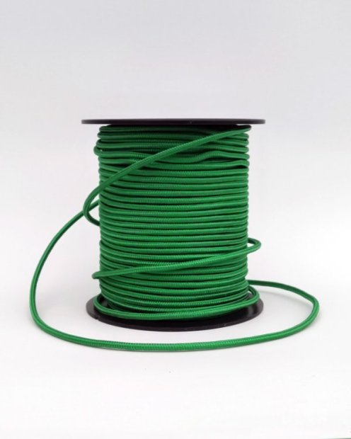 PES verstärktes Djembe-Seil 6 mm Grün 100 m