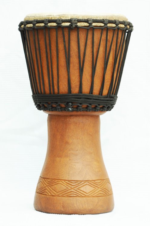 Djembe kaufen - Große Bushmango Djembe trommel aus Mali