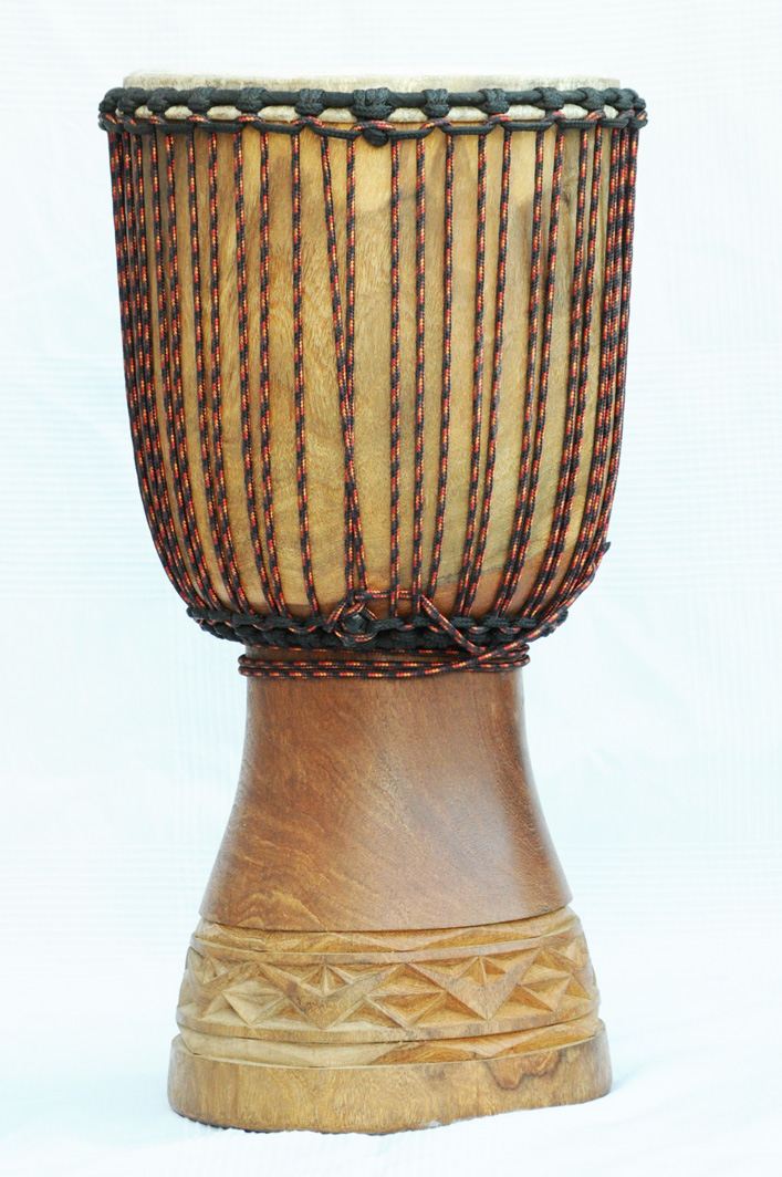 Profi Djembe kaufen Große Buschmango Djembe Trommel aus Mali