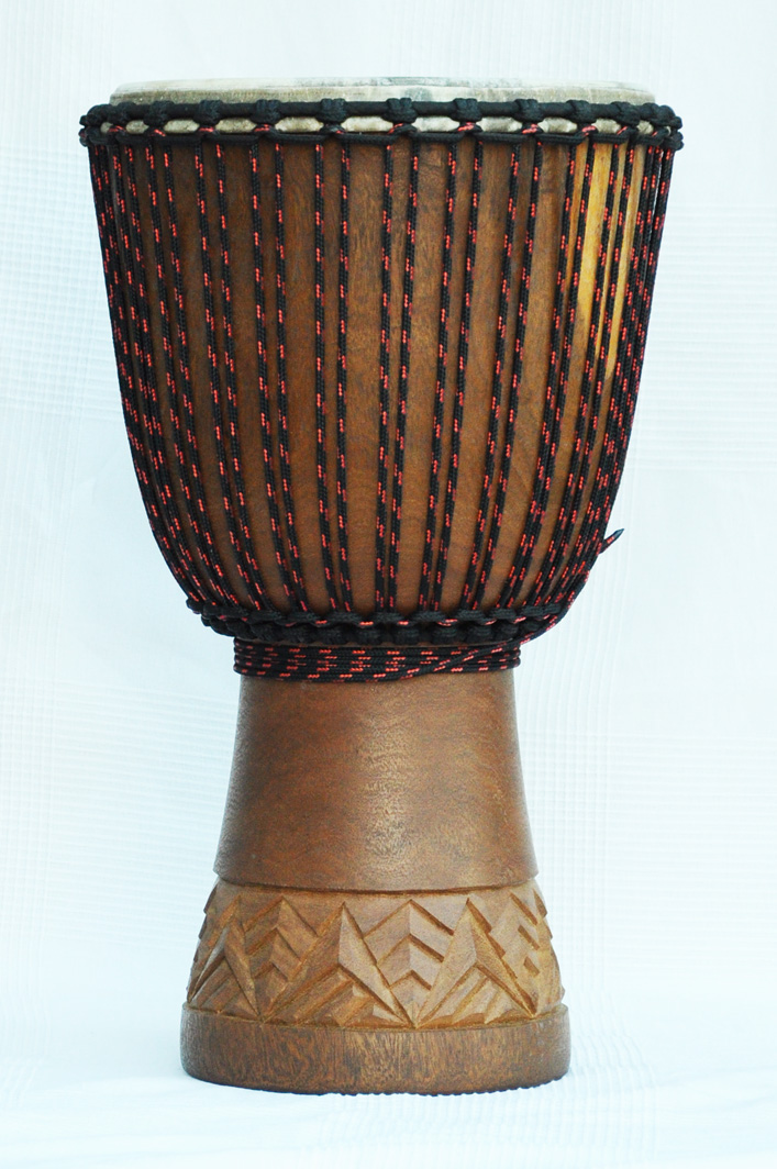 Profi Djembe kaufen Große Buschmango Djembe Trommel aus Mali