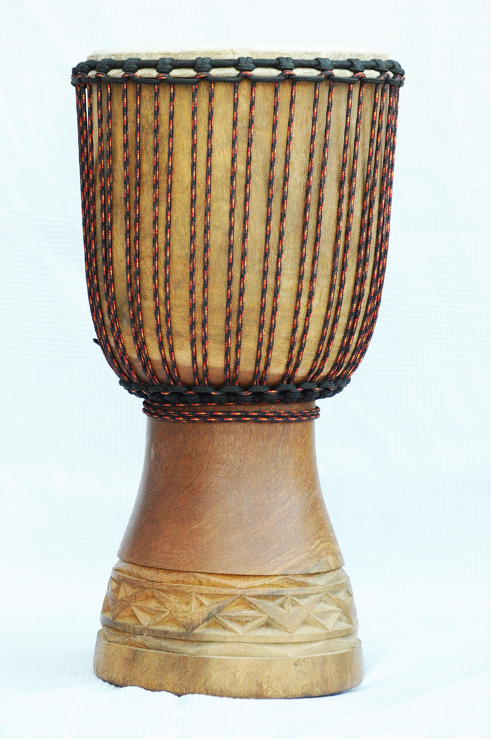 Profi Djembe kaufen Große Buschmango Djembe Trommel aus Mali