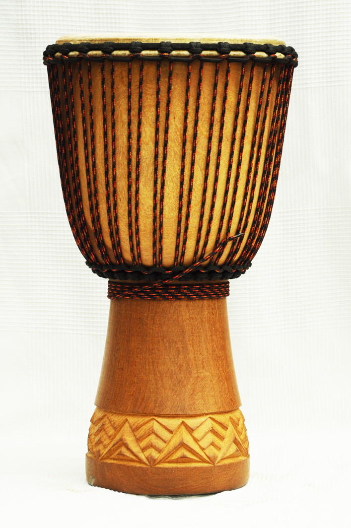 Profi Djembe kaufen Große Buschmango Djembe Trommel aus Mali