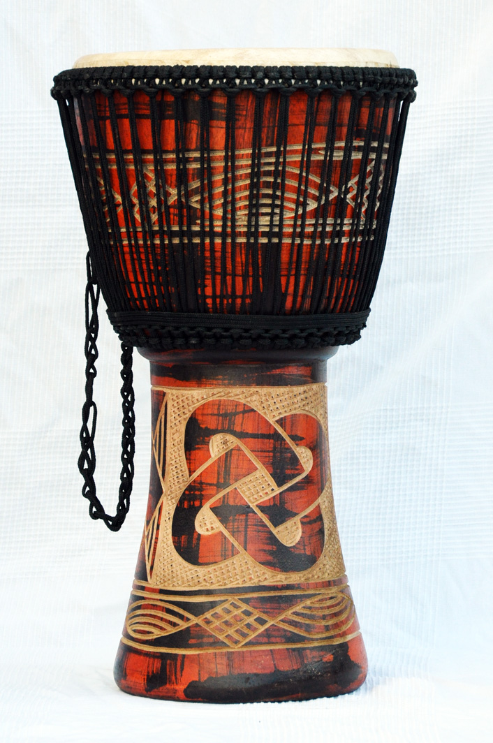 Günstige Djembe kaufen Große billige Djembe Trommel aus Ghana