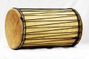 Melina traditionnelle Aufbau Dundunba Dundun - Dundun Basstrommel aus Guinea