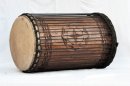 4 Eisen Sangban Dundun - Rosenholz Dundun Basstrommel aus Guinea