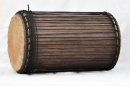 4 Eisen Sangban Dundun - Rosenholz Dundun Basstrommel aus Guinea