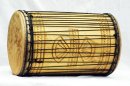 Melina traditionnelle Aufbau Dundunba Dundun - Dundun Basstrommel aus Guinea