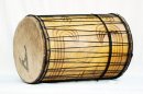 Melina traditionnelle Aufbau Dundunba Dundun - Dundun Basstrommel aus Guinea