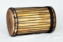 Melina traditionnelle Aufbau Kenkeni Dundun - Dundun Basstrommel aus Guinea