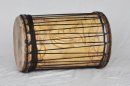 Dunun Basstrommeln - Kenkeni Dundun aus Guinea traditionnelle Aufbau 5325