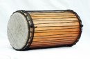 Lenke 4 Eisen Kenkeni Dundun - Dundun Basstrommel aus Guinea