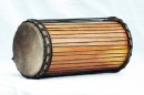 Lenke 4 Eisen Kenkeni Dundun - Dundun Basstrommel aus Guinea