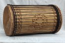 Melina traditionnelle Aufbau Dundunba Dundun - Dundun Basstrommel aus Guinea