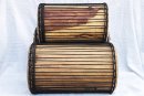 Palisander (Gueni) Dunun Basstrommelset aus Mali