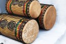 Melina Dunun Basstrommelset aus Guinea