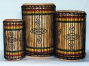 Dunun Basstrommeln Satz - Dundun Set aus Guinea