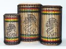 Dunun Basstrommeln Satz - Dundun Set aus Guinea