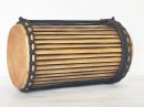 Dunun Basstrommeln - Kenkeni Dundun aus Guinea 4 Reifen Aufbau