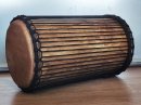 Dunun Basstrommeln - Sangban Dundun aus Guinea 4 Reifen Aufbau