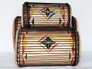 Dunun Basstrommeln Satz - Dundun Set aus Guinea