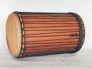 Dunun Basstrommeln - Kenkeni Dundun aus Guinea 4 Reifen Aufbau 6547