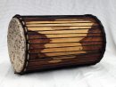 Dundun Basstrommel kaufen - Rosenholz Sangban Basstrommel aus Mali
