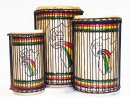 Dunun Basstrommeln Satz - Dundun Set aus Guinea