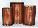 Dunun Basstrommeln Satz - Dundun Set aus Guinea