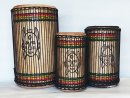 Dunun Basstrommeln Satz - Dundun Set aus Guinea