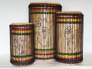 Dunun Basstrommeln Satz - Dundun Set aus Guinea