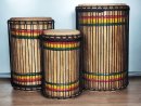Dunun Basstrommeln Satz - Dundun Set aus Guinea