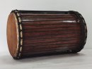 Dunun Basstrommeln - Kenkeni Dundun aus Guinea 4 Reifen Aufbau