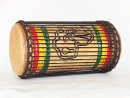 Dunun Basstrommeln - Kenkeni Dundun aus Guinea 4 Reifen Aufbau