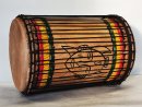 Dunun Basstrommeln - Sangban Dundun aus Guinea 4 Reifen Aufbau