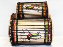 Dunun Basstrommeln Satz - Dundun Set aus Guinea