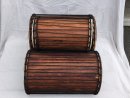 Palisander (Gueni) Dunun Basstrommelset aus Mali