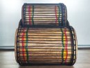 Dunun Basstrommeln Satz - Dundun Set aus Guinea
