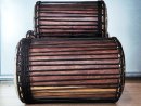 Dunun Basstrommeln Satz - Dundun Set aus Mali