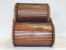 Palisander (Gueni) Dunun Basstrommelset aus Guinea