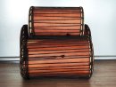 Dunun Basstrommeln Satz - Dundun Set aus Mali