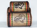 Dunun Basstrommeln Satz - Dundun Set aus Guinea