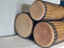 Dunun Basstrommeln Satz - Dundun Set aus Guinea