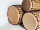 Dunun Basstrommeln Satz - Dundun Set aus Guinea 6615