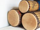 Dunun Basstrommeln Satz - Dundun Set aus Guinea