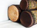Dunun Basstrommeln Satz - Dundun Set aus Guinea