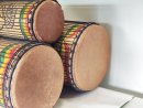 Dunun Basstrommeln Satz - Dundun Set aus Guinea 6659