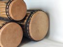 Dunun Basstrommeln Satz - Dundun Set aus Guinea 6616