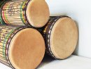 Dunun Basstrommeln Satz - Dundun Set aus Guinea