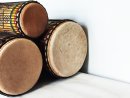 Dunun Basstrommeln Satz - Dundun Set aus Guinea