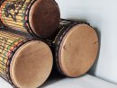 Dunun Basstrommeln Satz - Dundun Set aus Guinea